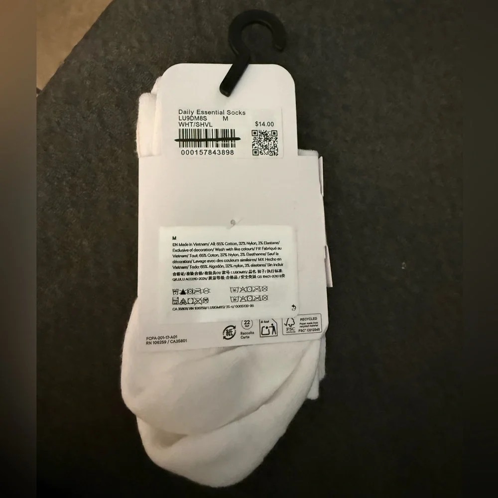 lululemon athletica socks are